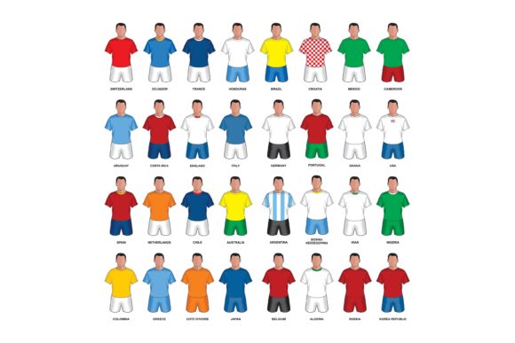 Abstract Nationals Football Unifo