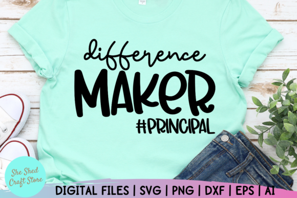 Difference Maker Principal SVG – A Versatile Tool for Creative Projects