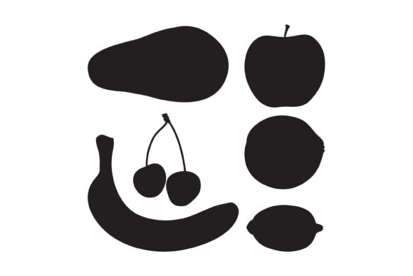 Fruit Silhouette Design