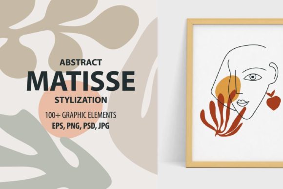 Henri Matiss Elements Stylization Bundle: A Modern Twist on Classic Art