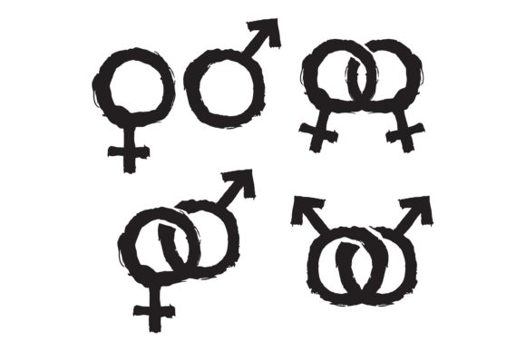 Male and Female Symbols Combination: A Versatile Design Element for Creative Projects