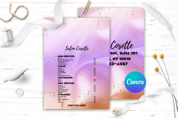 Price List Salon Template: A Modern Tool for Creative Expression