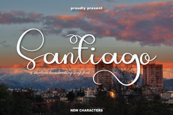 Santiago: A Handwritten Font That Captures Elegance