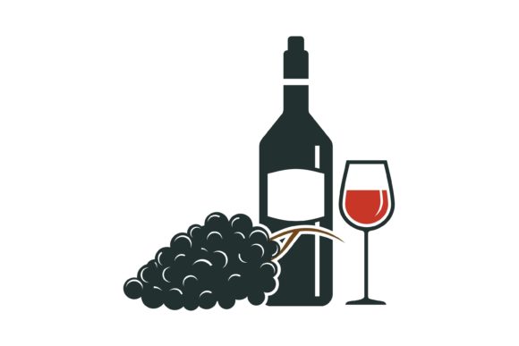 Wine, Wine Glass and Grape Vector: A Versatile Resource for Creative Projects
